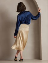 [Champagne] SilkSilky  Skirt 002