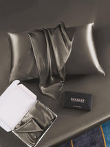 [Dark Gray] SilkSilky  Pillowcases 005