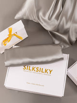 [Gray] SilkSilky  Pillowcases 005