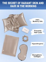 [Khaki] SilkSilky  Pillowcase Sets 002