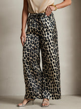 [Leopard] SilkSilky  Women's Pants 004