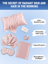 [Pale Mauve] SilkSilky  Pillowcase Sets 002