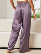 [Purple Gray] SilkSilky  Women's Pants 002