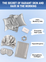 [Silver] SilkSilky  Pillowcase Sets 002