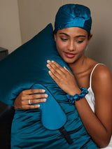 [Teal] SilkSilky  Pillowcase Sets 003