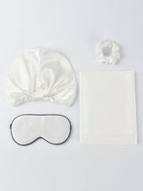 [White] SilkSilky  Pillowcase Sets 001
