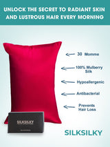 [Wine] SilkSilky  Pillowcases 003