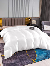 [White] SilkSilky  Duvet Covers 003