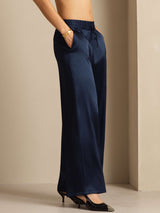 [Dark Blue] SilkSilky  Women's Pants 005