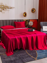 [Wine] SilkSilky  Bedding Set 002