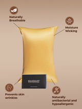[Champagne] SilkSilky  Pillowcases 002