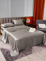 [Gray] SilkSilky  Bedding Set 005