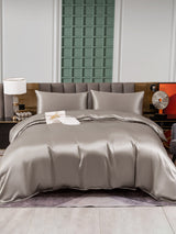 [Gray] SilkSilky  Bedding Set 002