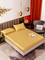 [Champagne] SilkSilky  Bedding Set 001