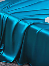 [Teal] SilkSilky  Bedding Set 005