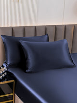 [Dark Blue] SilkSilky  Pillowcases 002