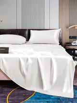 [White] SilkSilky  Bedding Set 006