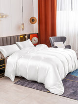 [White] SilkSilky  Bedding Set 004