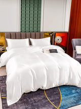 [White] SilkSilky  Bedding Set 005