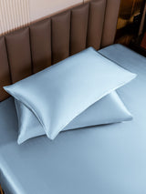 [Light Blue] SilkSilky  Pillowcases 004
