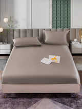 [Gray] SilkSilky  Bedding Set 002