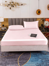 [Pink] SilkSilky  Bedding Set 002