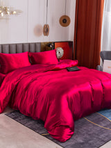 [Wine] SilkSilky  Bedding Set 001