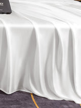 [White] SilkSilky  Bedding Set 005