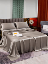 [Gray] SilkSilky  Bedding Set 003