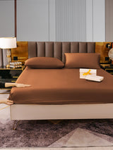 [Coffee] SilkSilky  Bedding Set 006