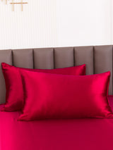 [Wine] SilkSilky  Pillowcases 001