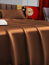 [Coffee] SilkSilky  Bedding Set 003