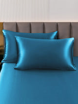 [Teal] SilkSilky  Pillowcases 001