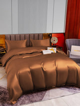 [Coffee] SilkSilky  Bedding Set 005