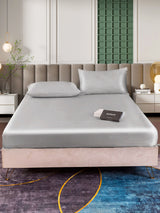 [Silver] SilkSilky  Bedding Set 002