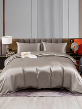 [Gray] SilkSilky  Bedding Set 001