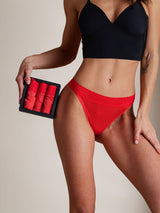 [Red] SilkSilky  Panty 005
