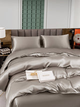 [Gray] SilkSilky  Bedding Set 004