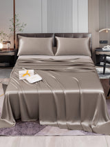 [Gray] SilkSilky  Bedding Set 001