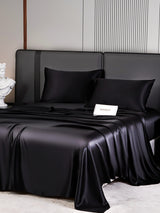 [Black] SilkSilky  Bedding Set 007