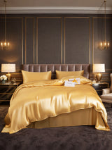 [Champagne] SilkSilky  Bedding Set 001