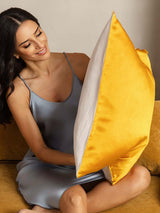 [Gold+LightBeige] SilkSilky  Pillowcases 002