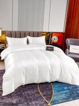 [White] SilkSilky  Bedding Set 003