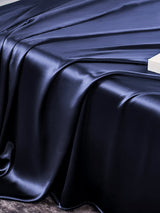 [Dark Blue] SilkSilky  Bedding Set 005