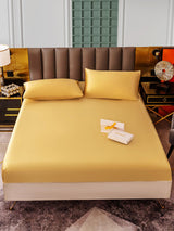 [Champagne] SilkSilky  Bedding Set 002