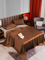 [Coffee] SilkSilky  Bedding Set 002