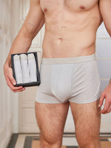 [Gray] SilkSilky  Men's Underwear 001