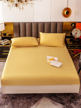 [Champagne] SilkSilky  Bedding Set 002