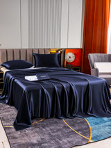 [Dark Blue] SilkSilky  Bedding Set 003