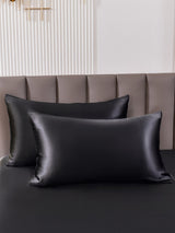 [Black] SilkSilky  Pillowcases 003